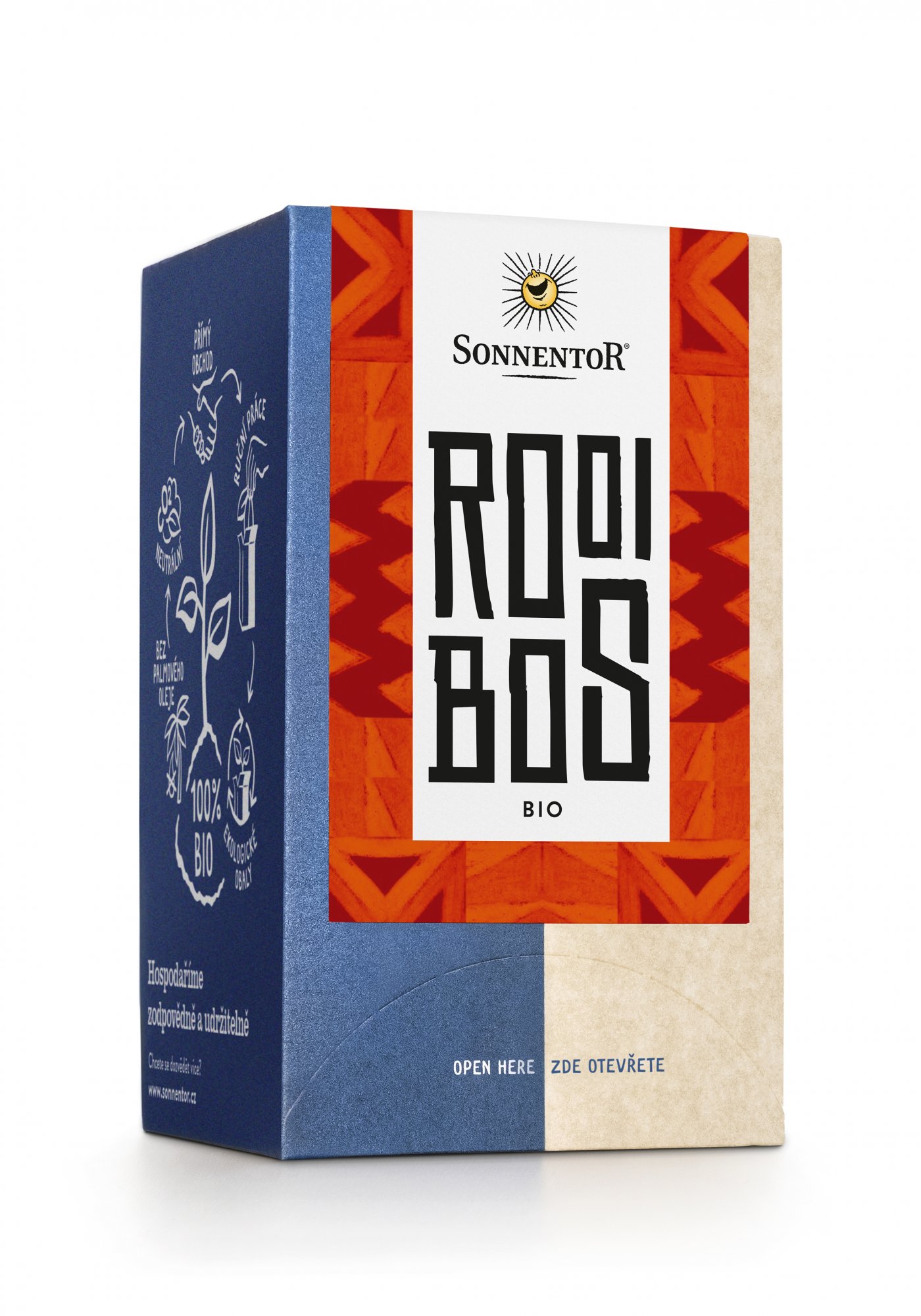 Sonnentor Rooibos natur bio 21,6 g porc. dvoukomorový