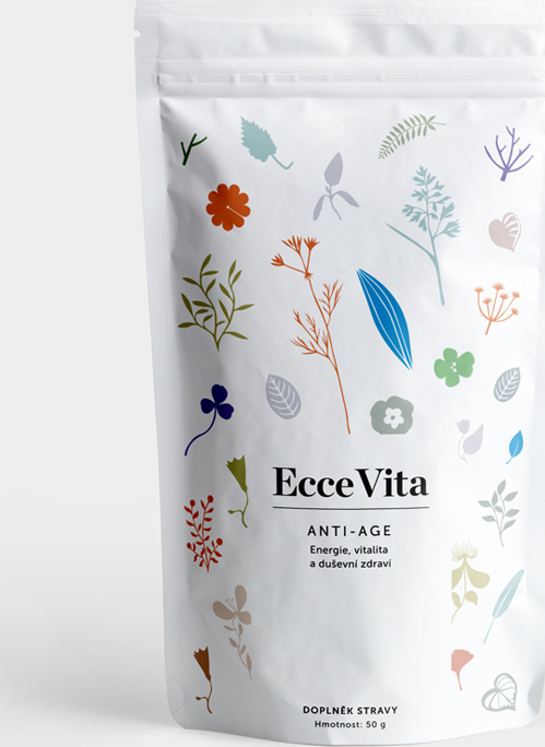 EcceVita Bylinný čaj Anti-age, 50g