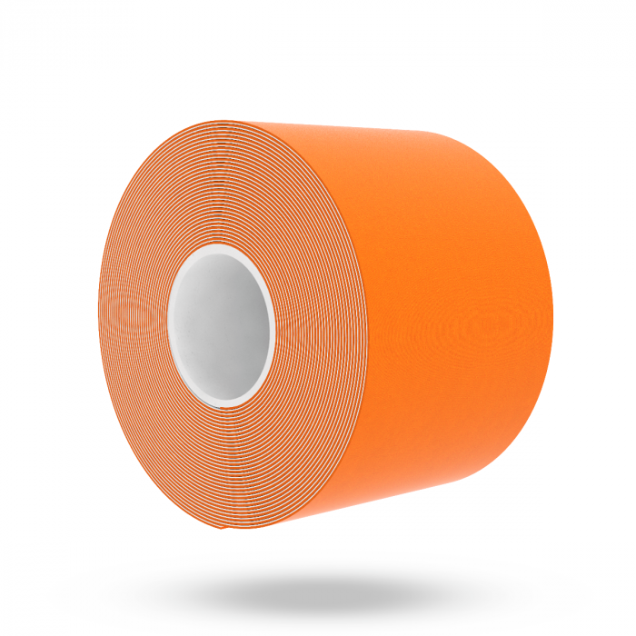 K Tape Kineziologická tejpovací páska K tape Oranžová, 5m x 5cm