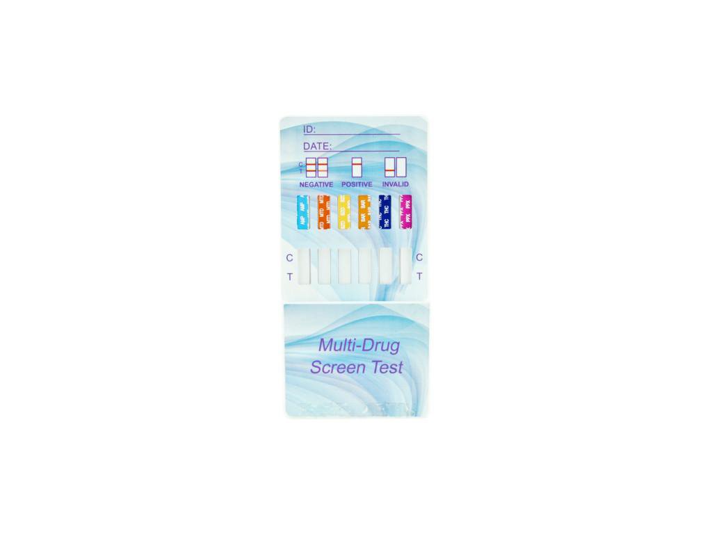 Healgen USA 1x Healgen Drogový test z moči, 4 druhy (AMP, MET, COC, OPI)