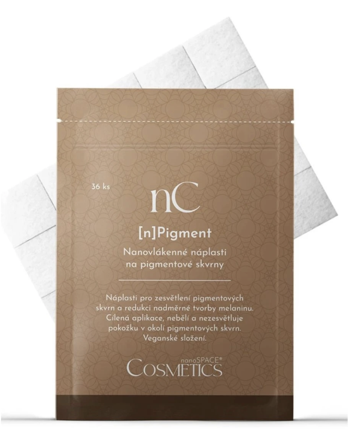 nanoSPACE Cosmetics [n]Pigment Nanovlákenné náplasti na pigmentové skvrny