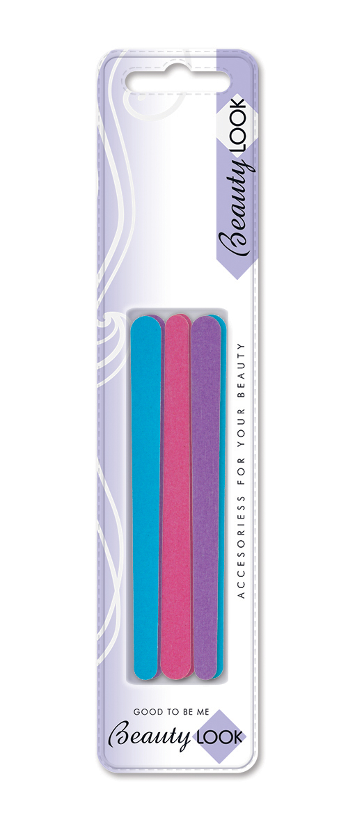 Inter-Vion BEAUTY LOOK Sada pilníků na nehty, 15 ks