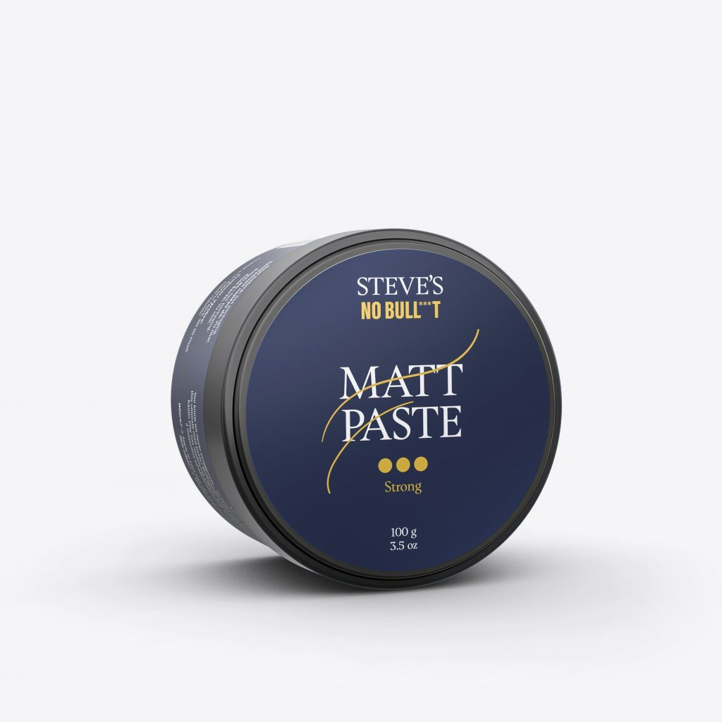 Steves Stevova matující pasta na vlasy silná fixace- santalové dřevo Hmotnost: 100 g