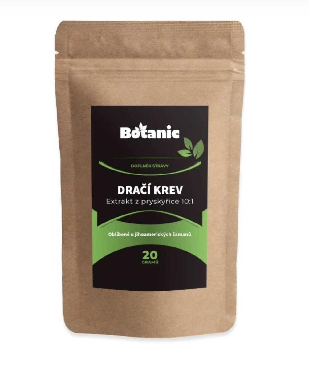 Botanic Dračí krev - Extrakt z pryskyřice 10:1, 20 g