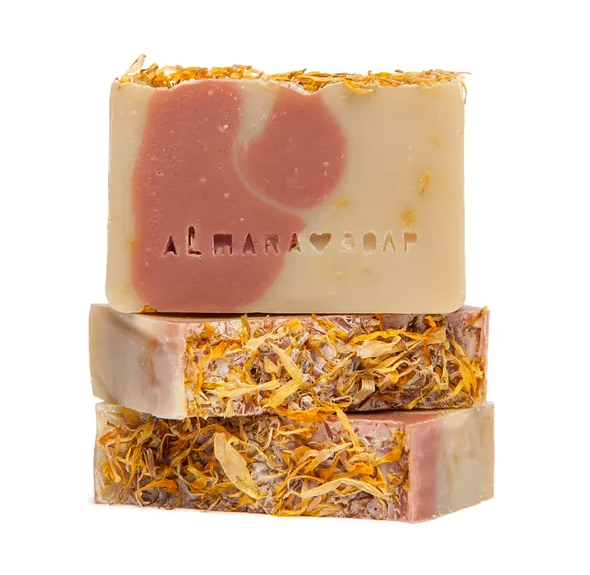 Almara Soap Tuhé mýdlo Babiččina zahrádka, 90 g
