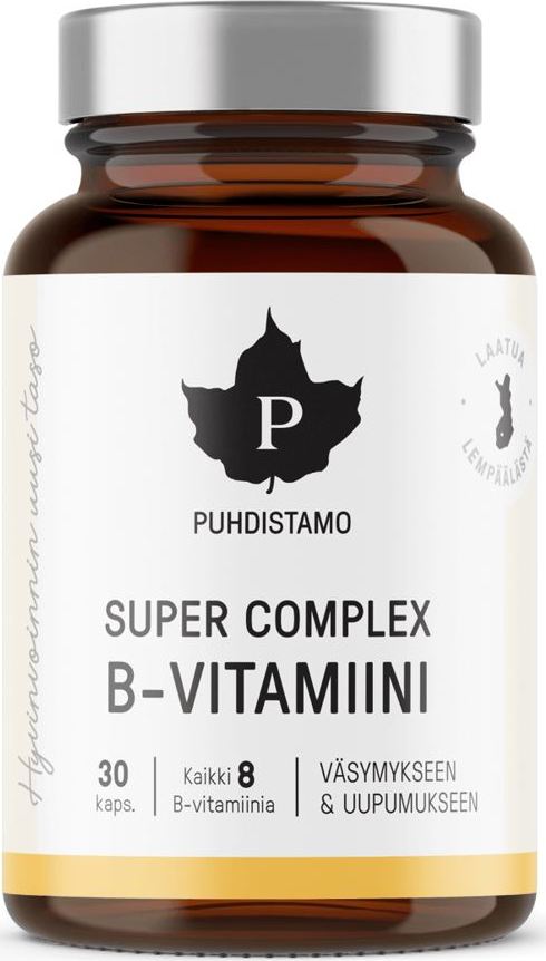 Puhdistamo Super Vitamin B Complex 30 kapslí