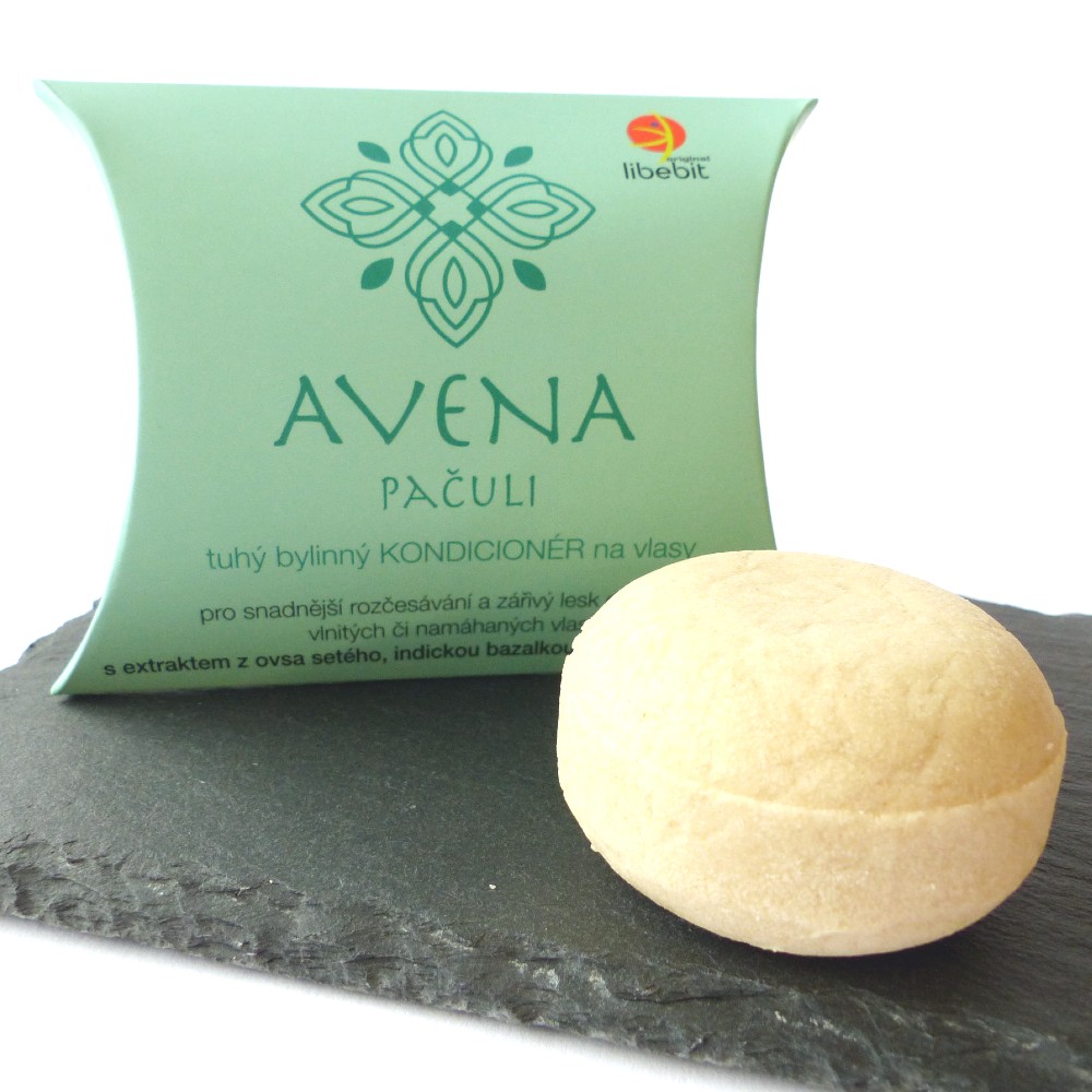 Libebit Tuhý kondicionér na vlasy AVENA pačuli, 55 g