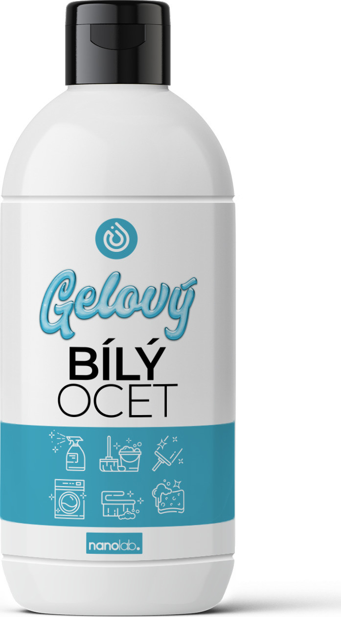 Nanolab Gelový bílý ocet, 500 ml