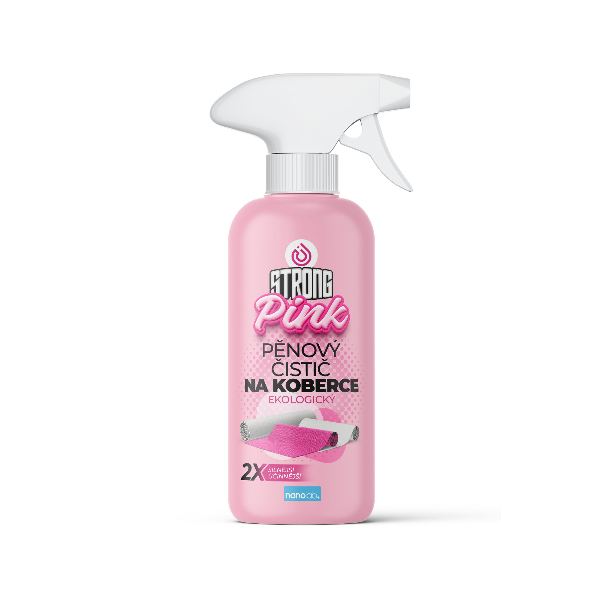 Nanolab Extra účinná Čisticí pěna na koberce, 500 ml