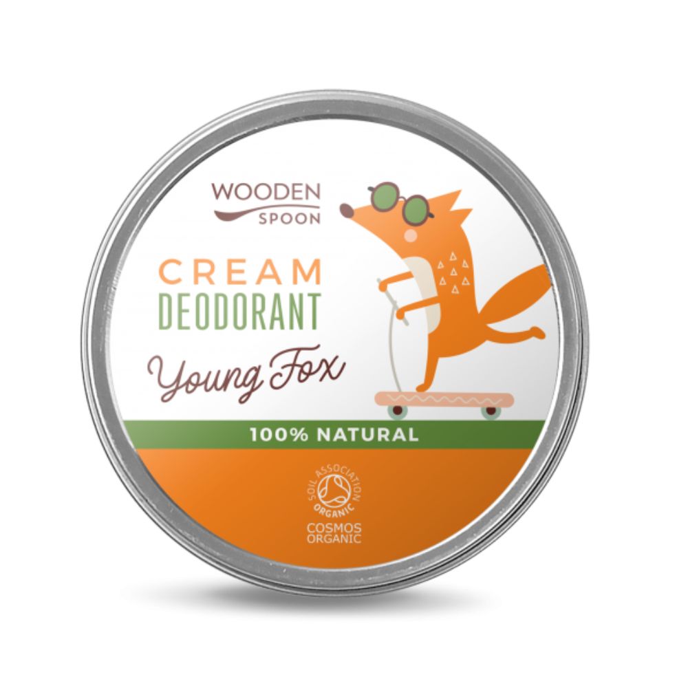 WoodenSpoon Přírodní krémový deodorant "Young fox" WoodenSpoon, 60 ml