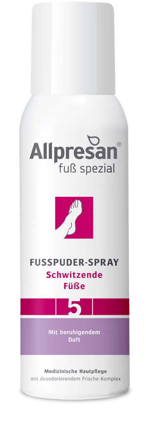 Allpresan PediCARE 5 Pudrový sprej na nohy, 125 ml