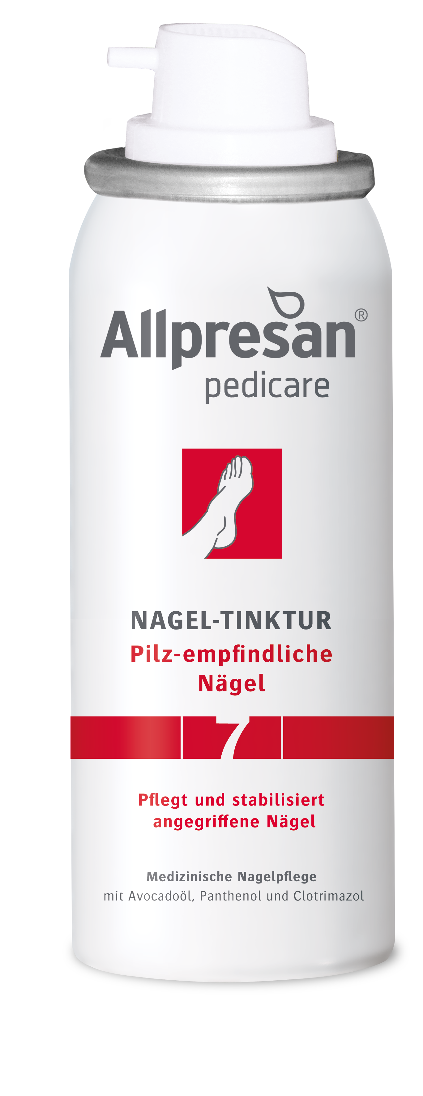 Allpresan PediCARE 7 Tinktura na nehty citlivé na plísně Objem: 125 ml