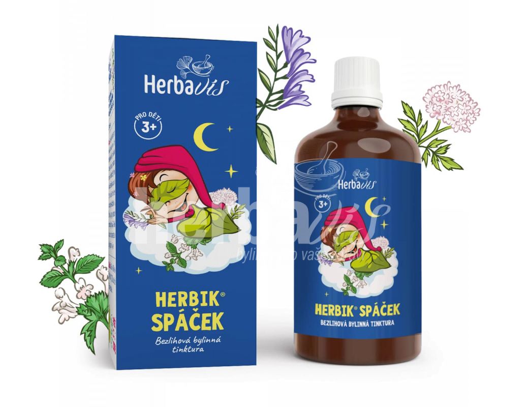 Herbavis Herbik Spáček - bezlihová bylinná tinktura, 100ml