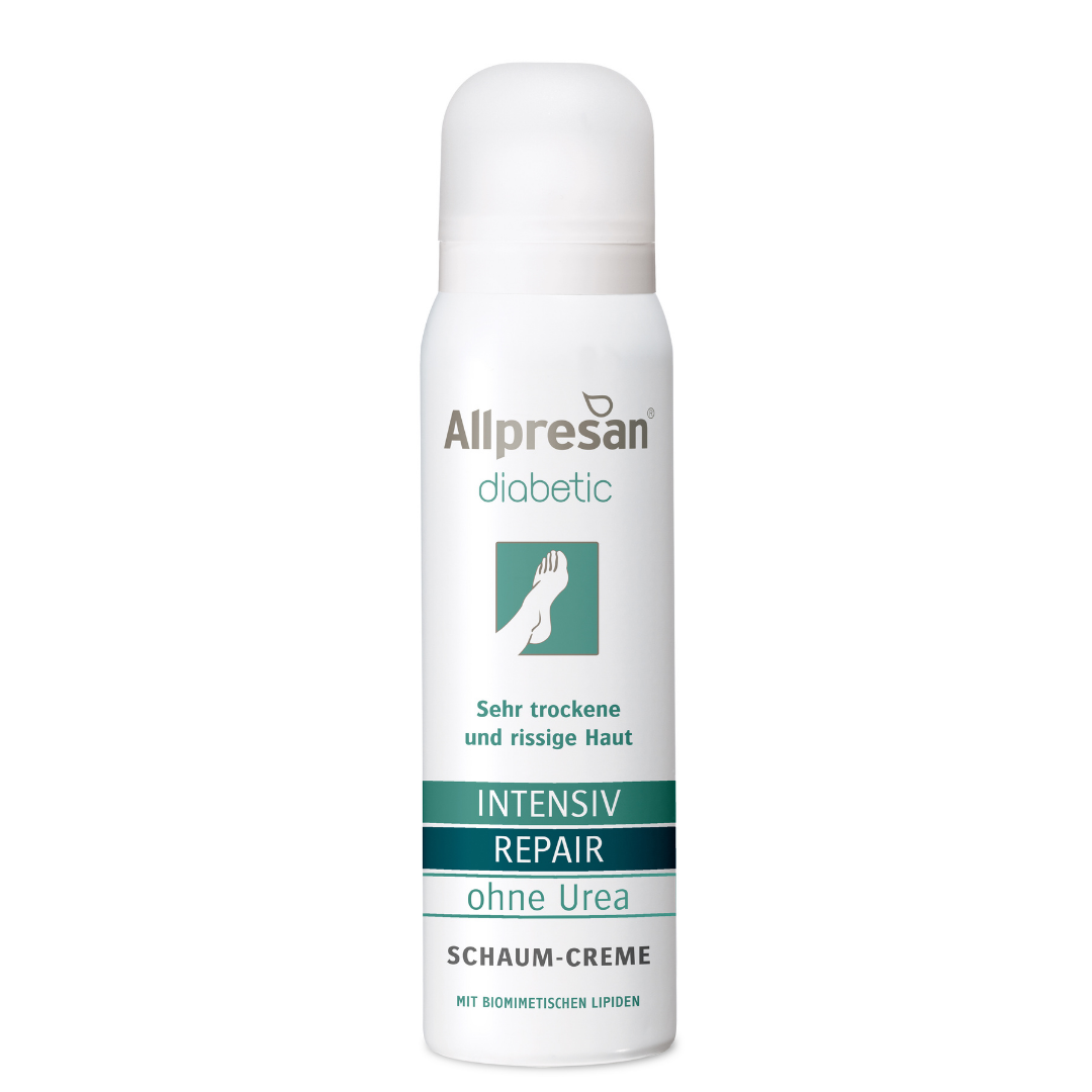 Allpresan Diabetic Intensive Repair krémová pěna bez Urey, 125 ml