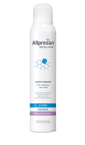 Allpresan Derma med HYDRO sprchová pěna s uklidňující vůní, 200 ml