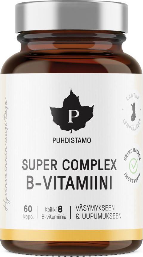 Puhdistamo Super Vitamin B Complex 60 kapslí