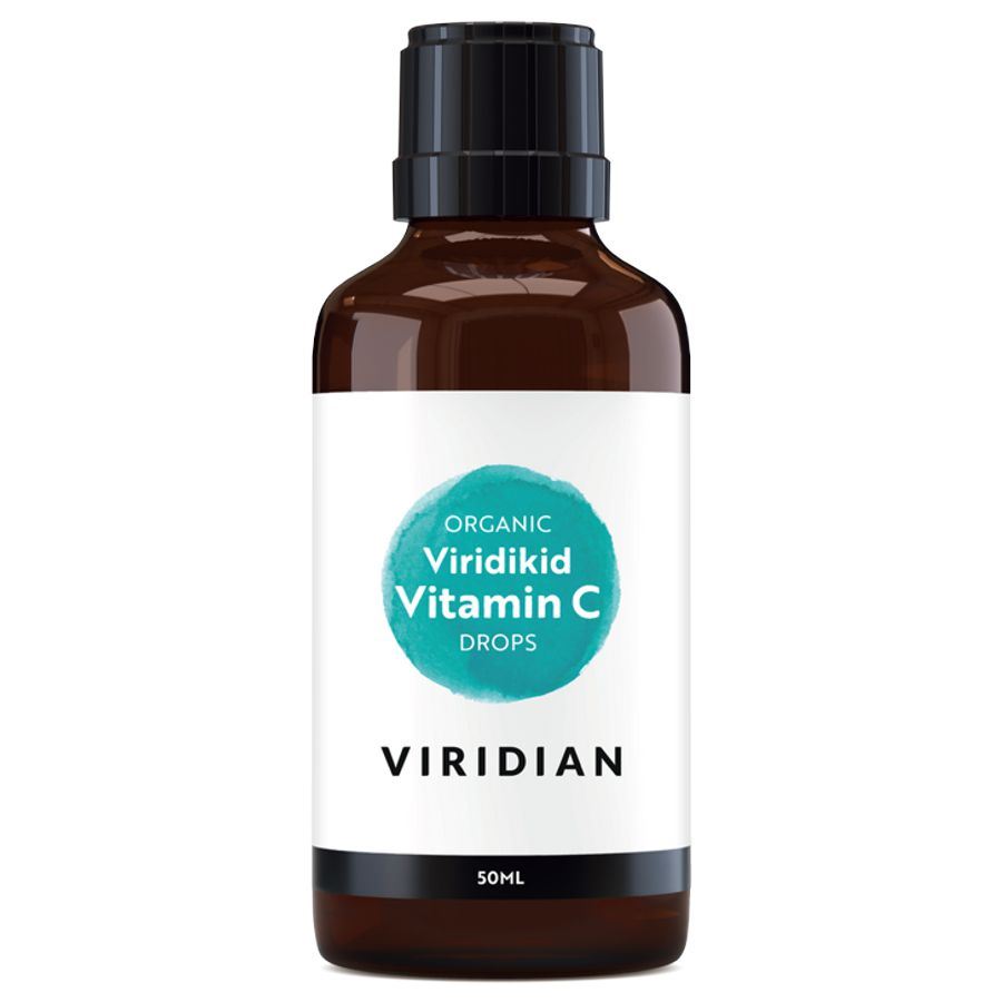 Viridian Viridikid Vitamín C v kapkách pro děti Organic 50 ml