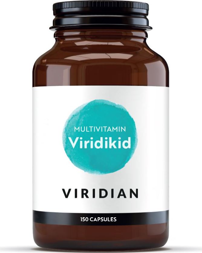 Viridian Nutrition Viridian Viridikid Multivitamin, 150 ks Varianta: Viridikid Multivitamin 150 kapslí SK