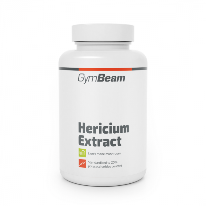 GymBeam  Hericium (Lion‘s Mane), 90 kapslí