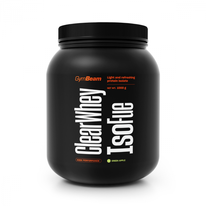 GymBeam Clear Whey IsoFue, 1000 g Příchuť: broskev ledový čaj