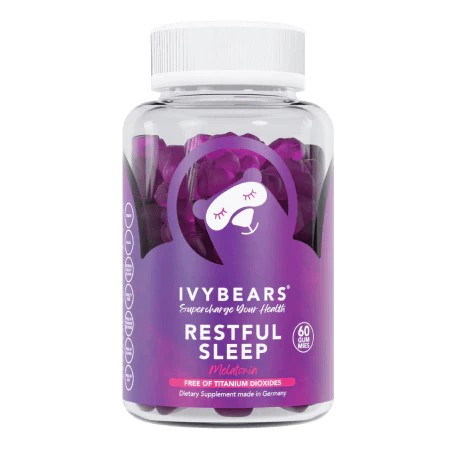 IvyBears Restful vitamíny pro lepší spánek, 60 ks