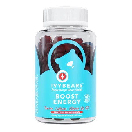 IvyBears Boost Energy vitamíny na energii, 60 ks