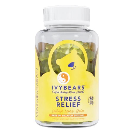 IVYBEARS Stress relief vitamíny proti stresu 60 kusů
