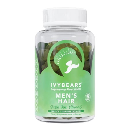 IvyBears vlasové vitamíny pro muže, 60 ks