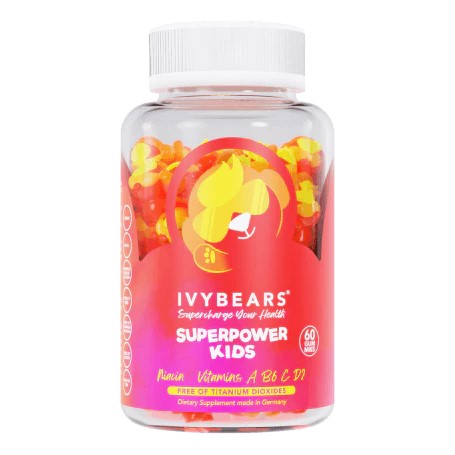IVYBEARS Superpower kids vitamíny pro děti 60 kusů