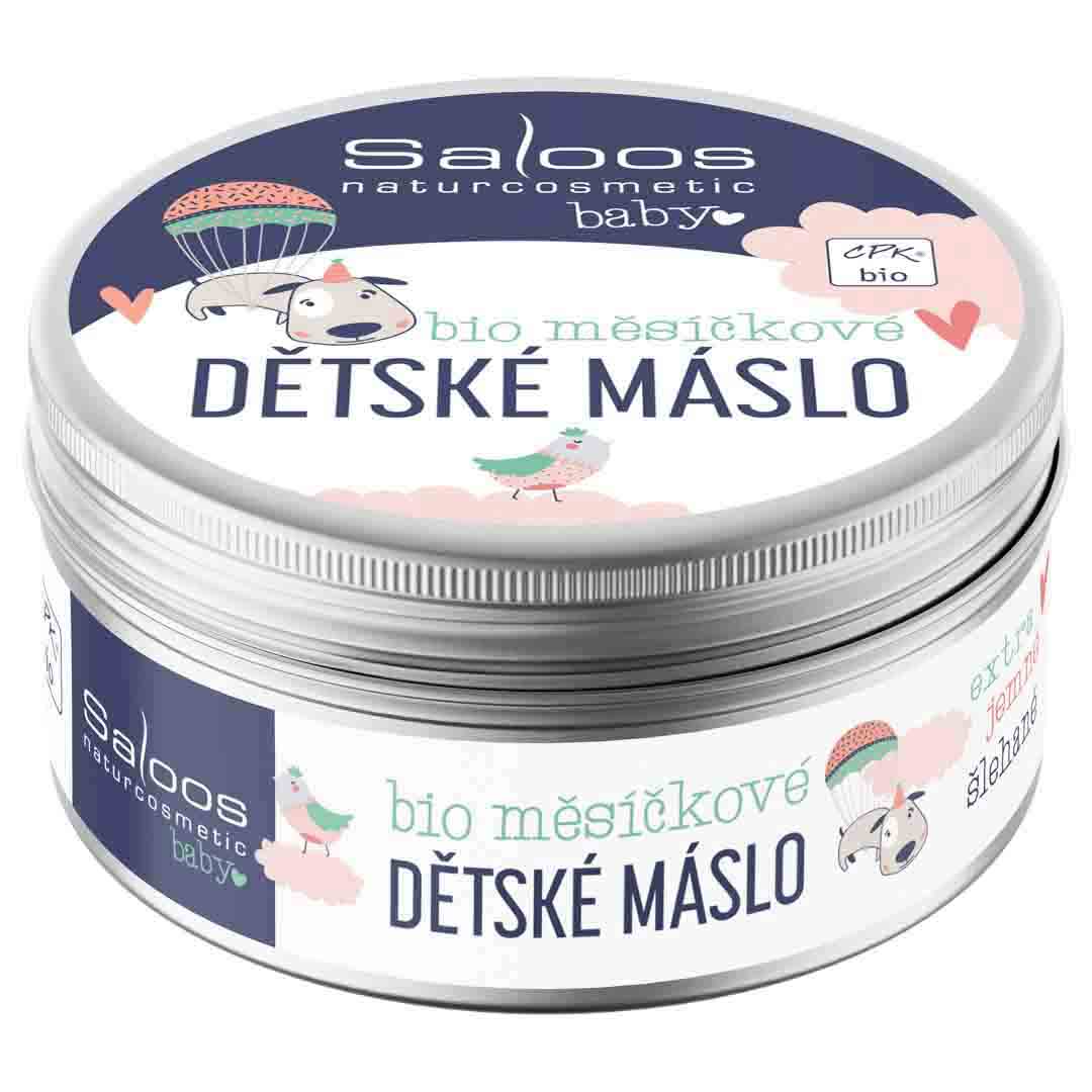 Saloos Šlehané bio měsíčkové dětské máslo 150 ml