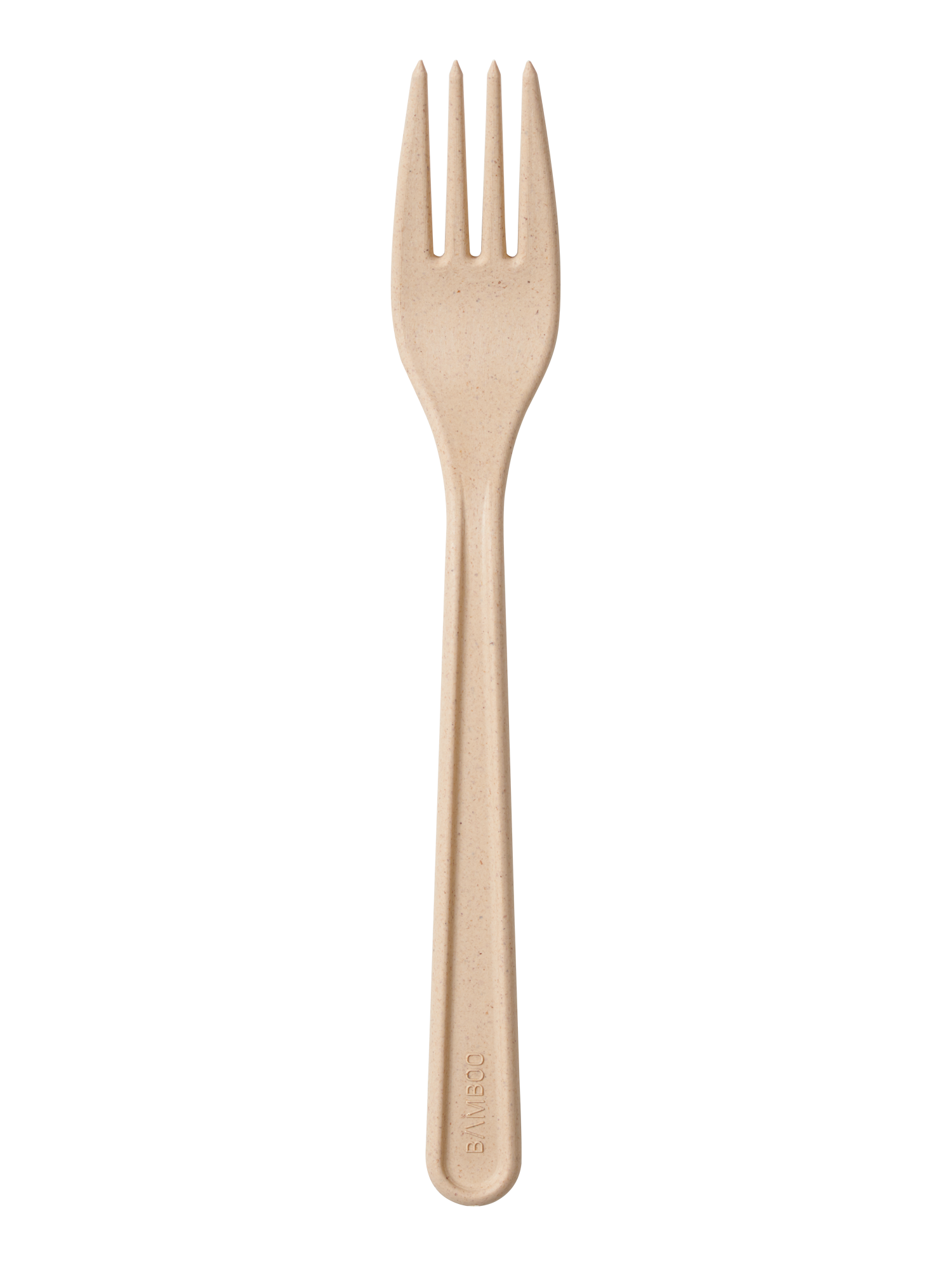 EURO STRAWS Bamboo Europe Vidlička z bambusových vláken  50 ks