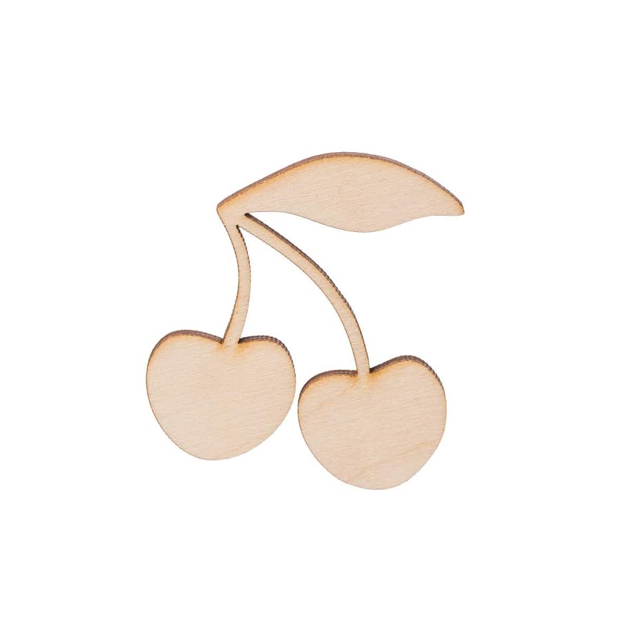 ČistéDřevo Dřevěná třešeň 5,5 x 5,5 cm