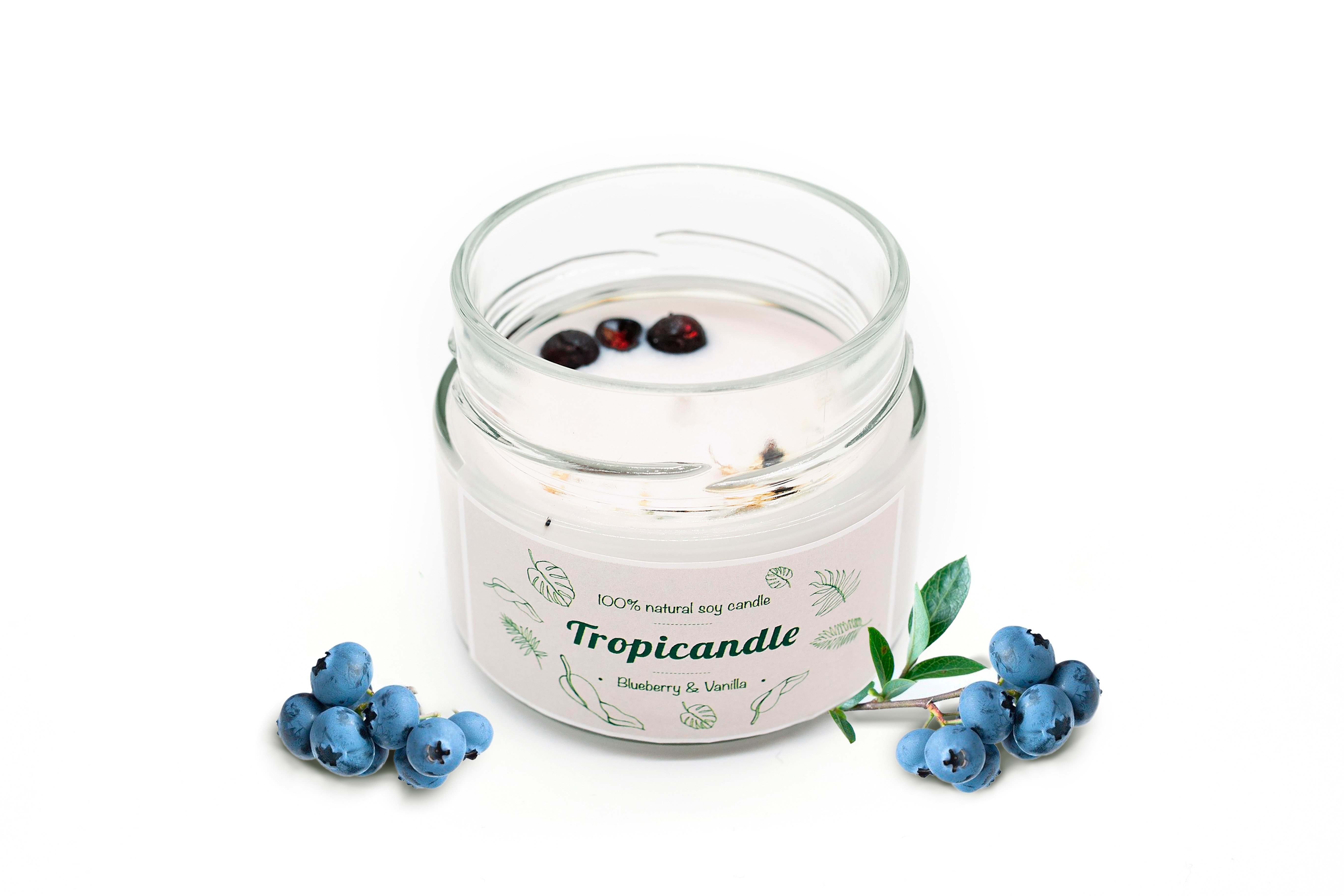 Tropikalia Tropicandle - BLUEBERRY & VANILLA