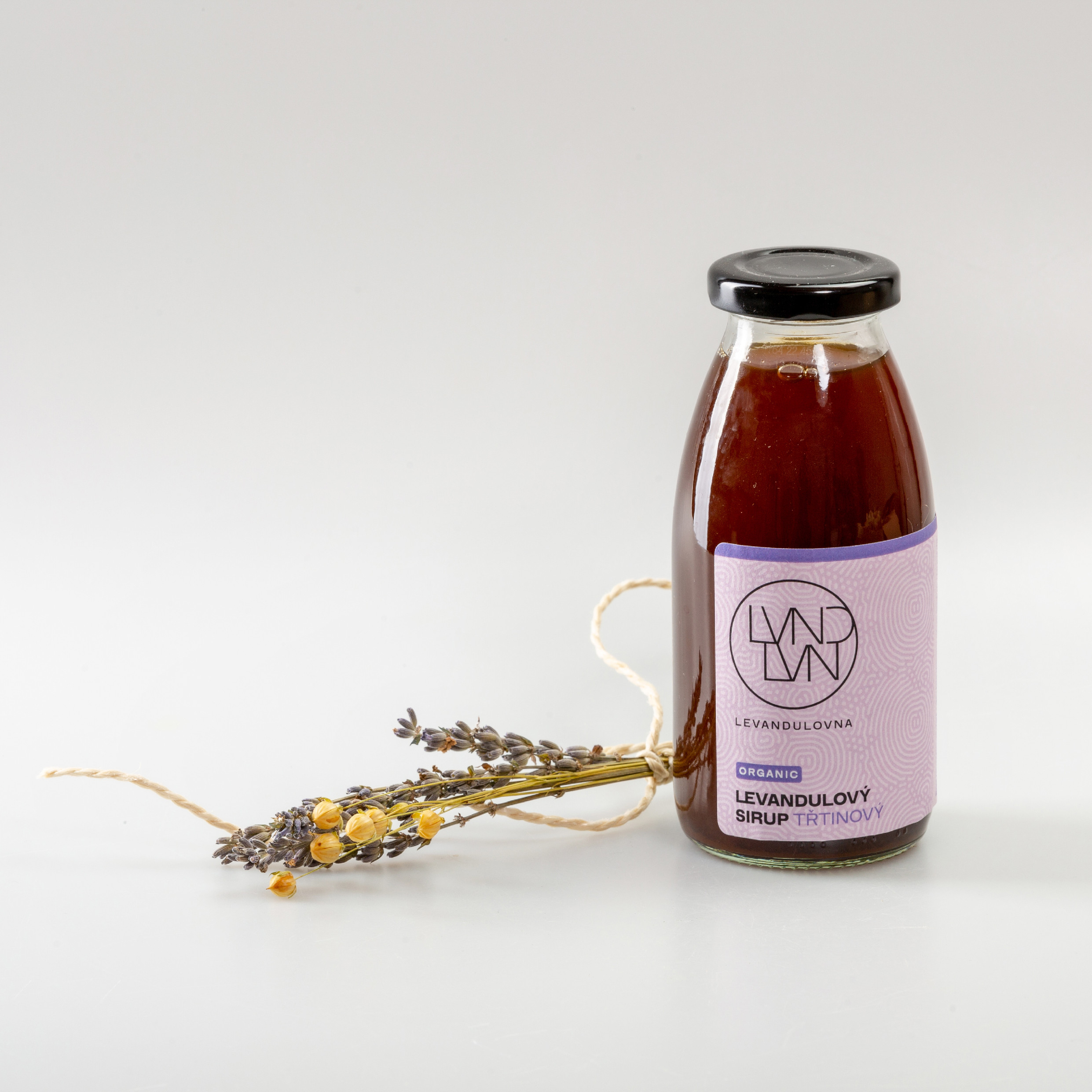 Levandulovna Levandulový sirup Objem: 250 ml