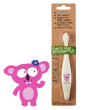 JACK N' JILL Dětský zubní kartáček KOALA - extra měkký