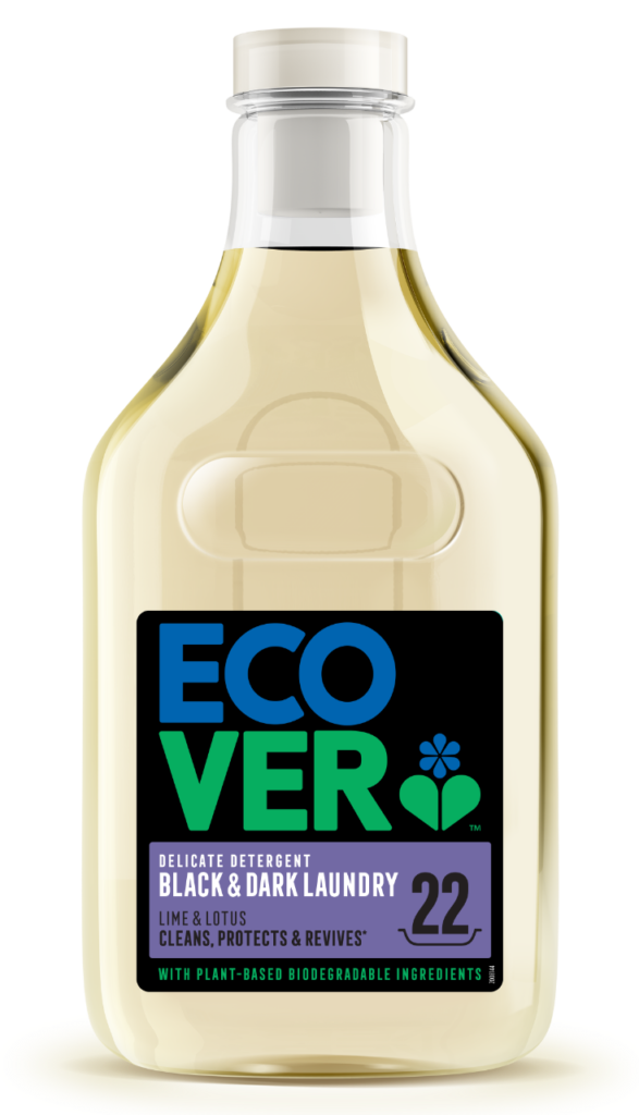 ECOVER Delicate Black na choulostivé prádlo 1l, 22pd