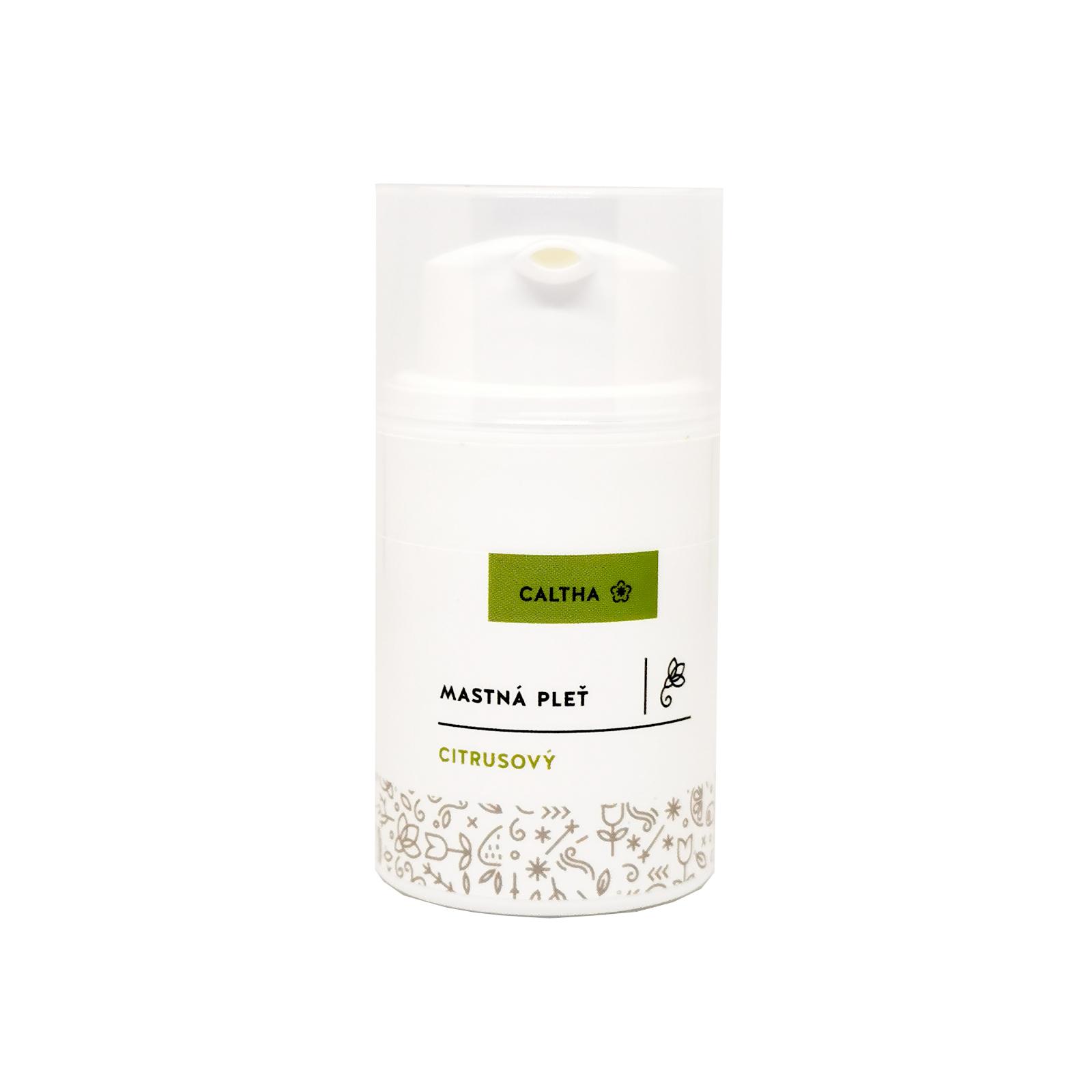 CALTHA Krém na mastnou pleť CITRUSOVÝ 50 ml