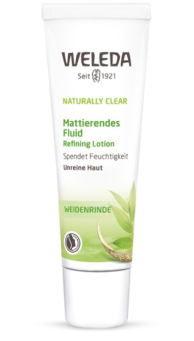 Weleda Naturally clear matující fluid pro problematickou pleť, 30 ml