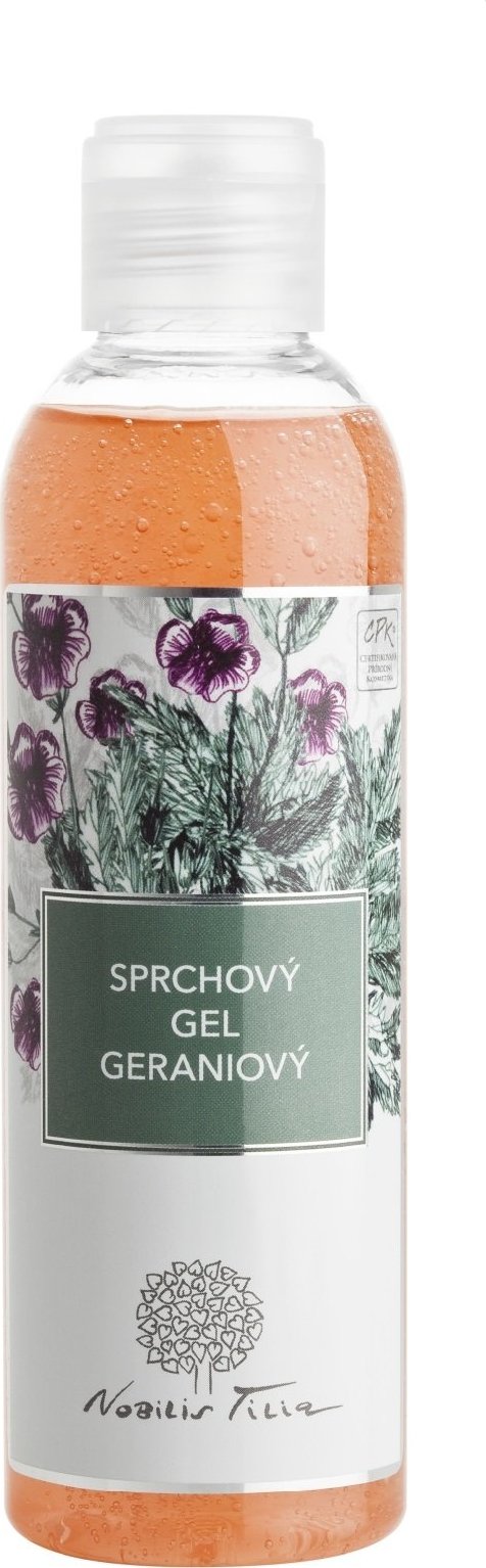 Nobilis Tilia Sprchový gel Geraniový Varianta: 200 ml