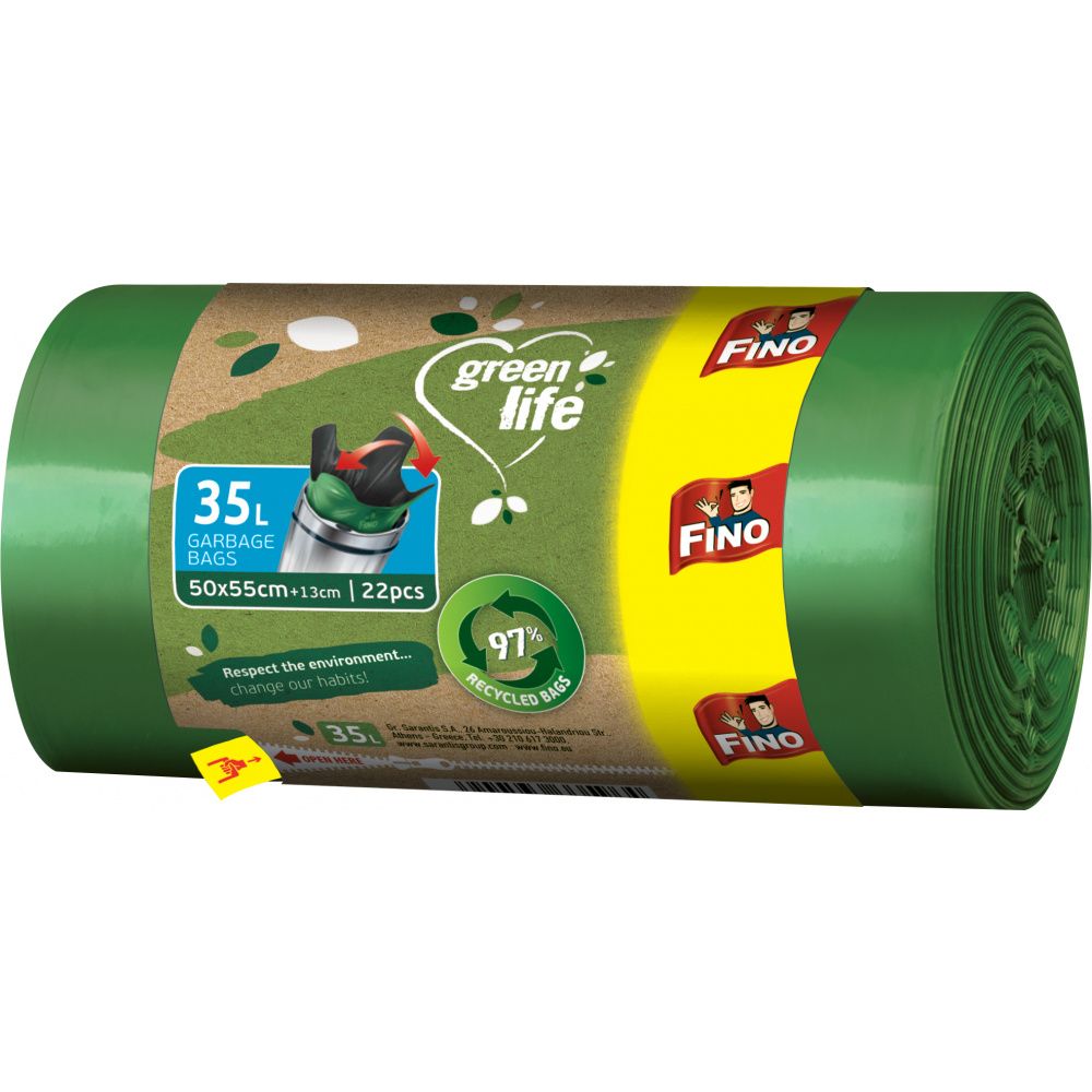Fino Green Life FINO LD Pytle Green Life  Easy pack 35L, 22 ks