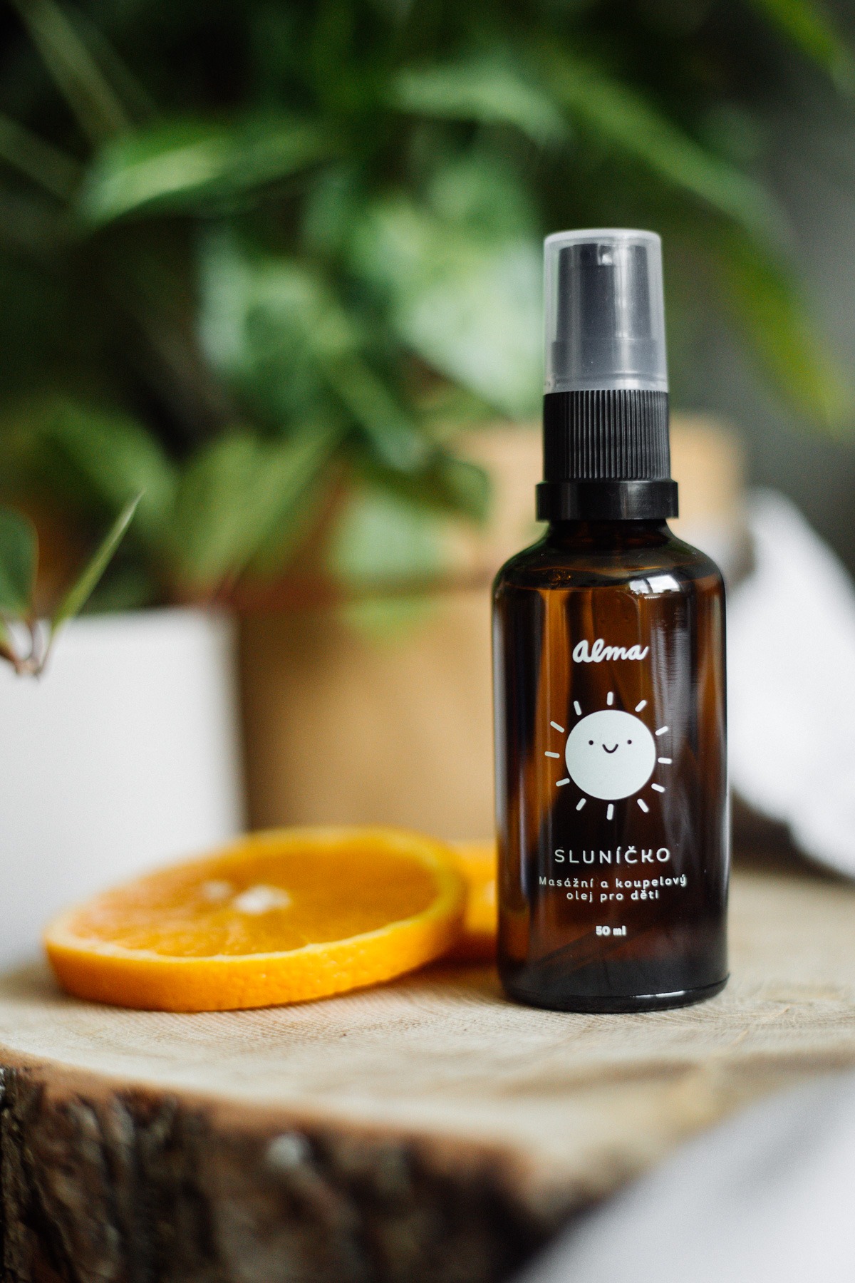 Alma Masážní a koupelový olej “Sluníčko”, 50ml