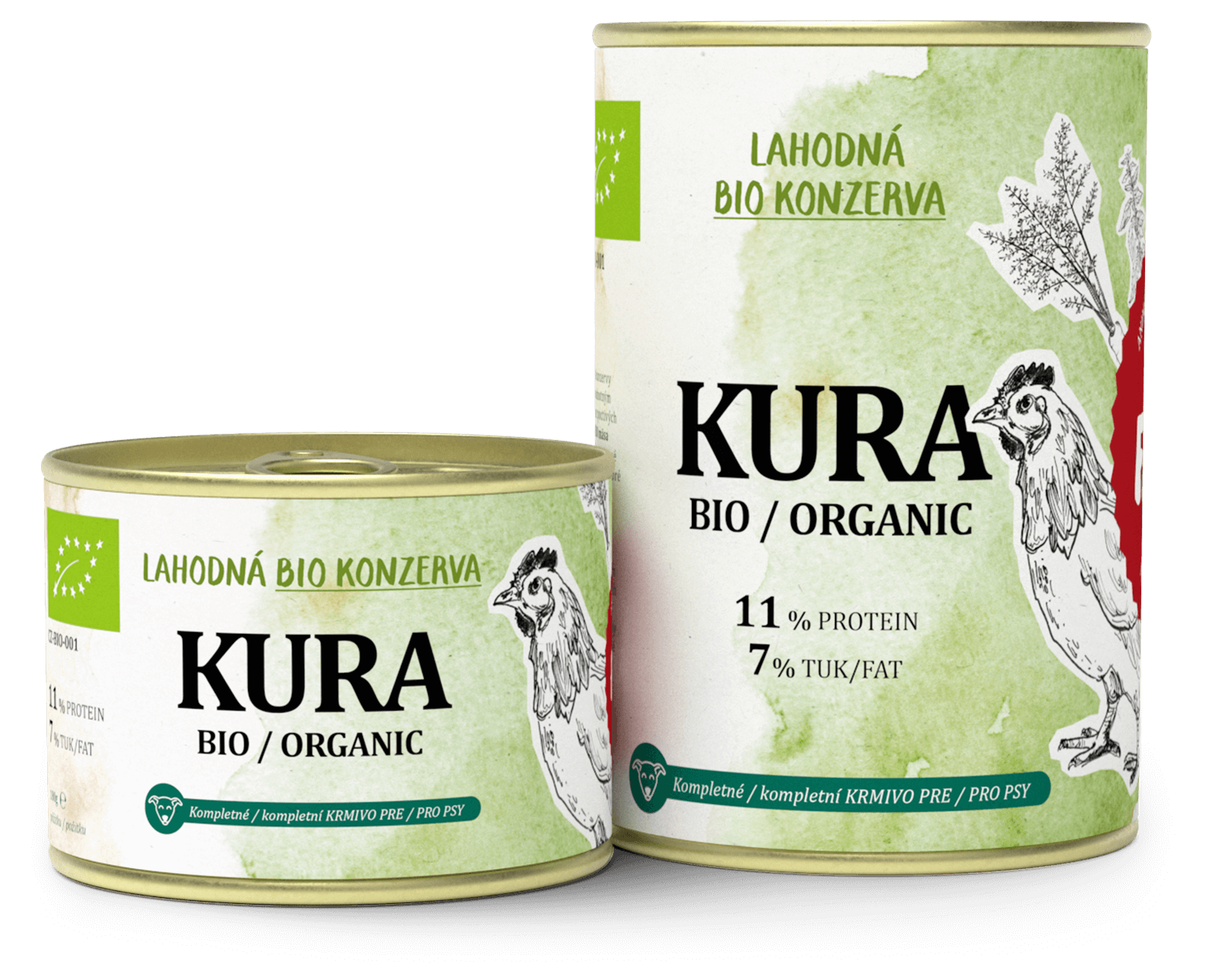 Pet Farm Family BIO Kuře konzerva pro psy 180g