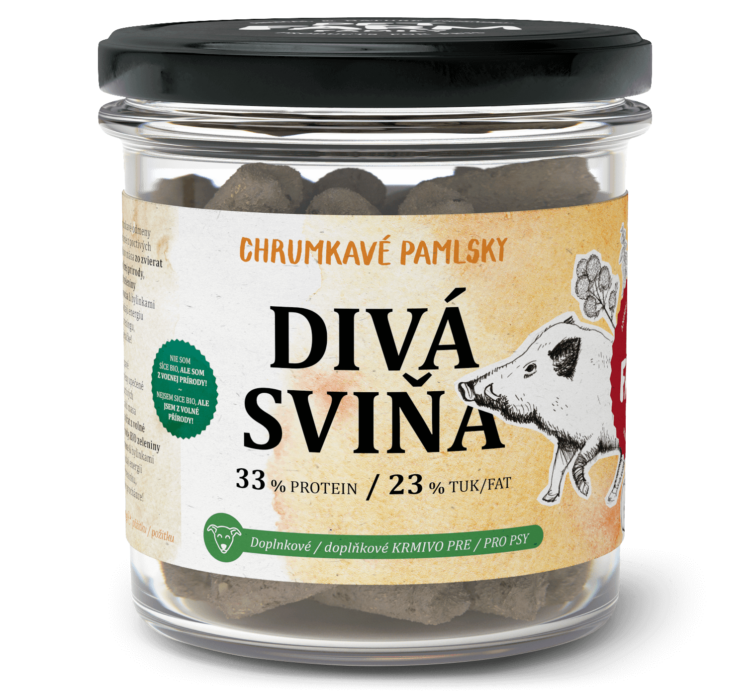 Pet Farm Family Divá sviňa sušenky pro psy 110g