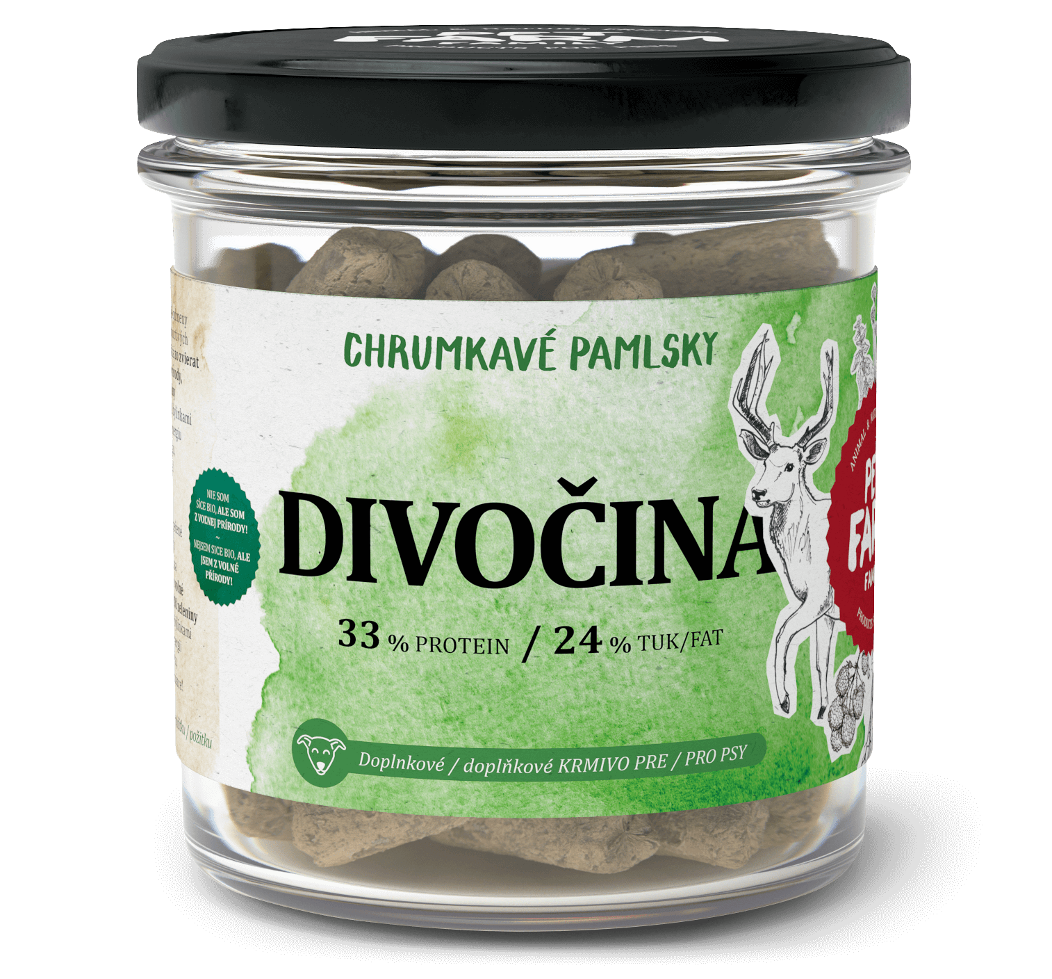 Pet Farm Family Divočina sušenky pro psy 110g