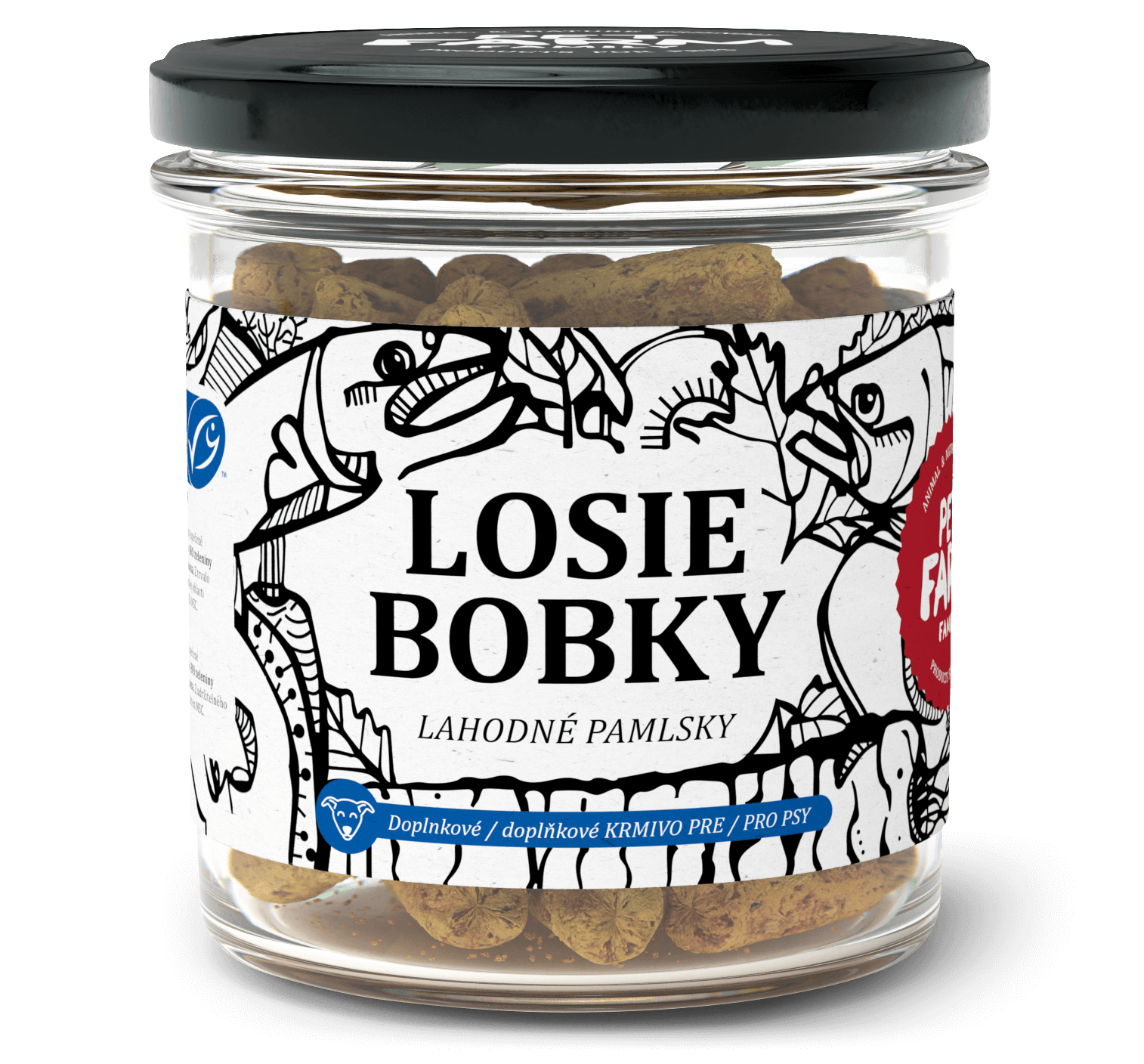 Pet Farm Family MSC Losie bobky sušenky pro psy 110g