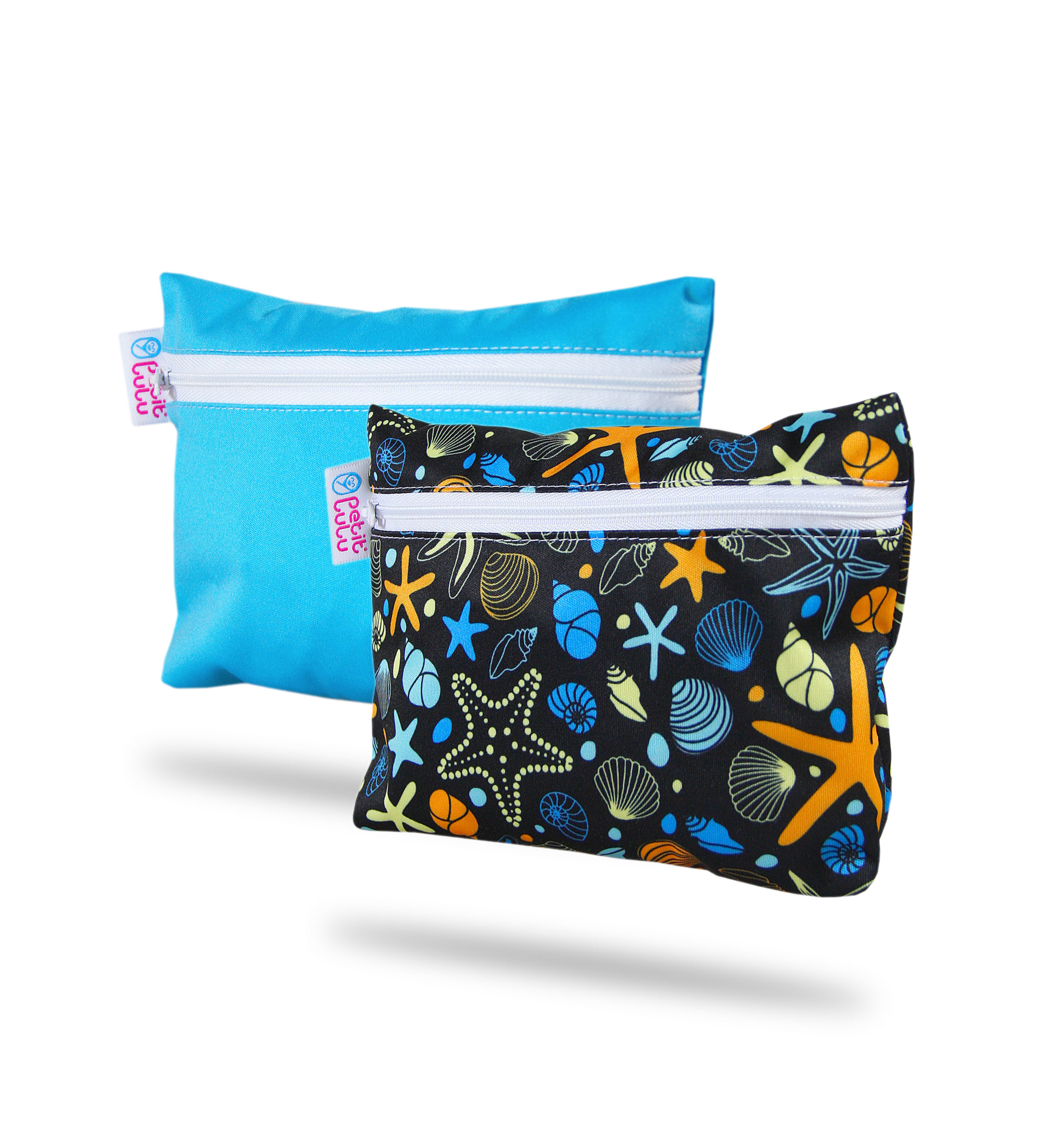 Petit Lulu s.r.o. Malá taštička 2 ks (modrá, poklady oceánu)