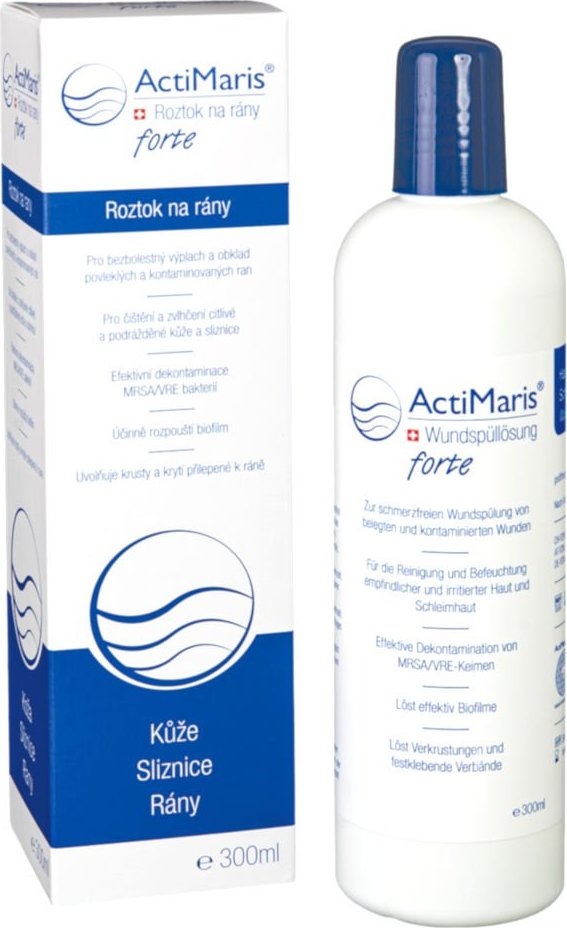 ActiMaris® Forte roztok na čištění a hojení ran 300ml