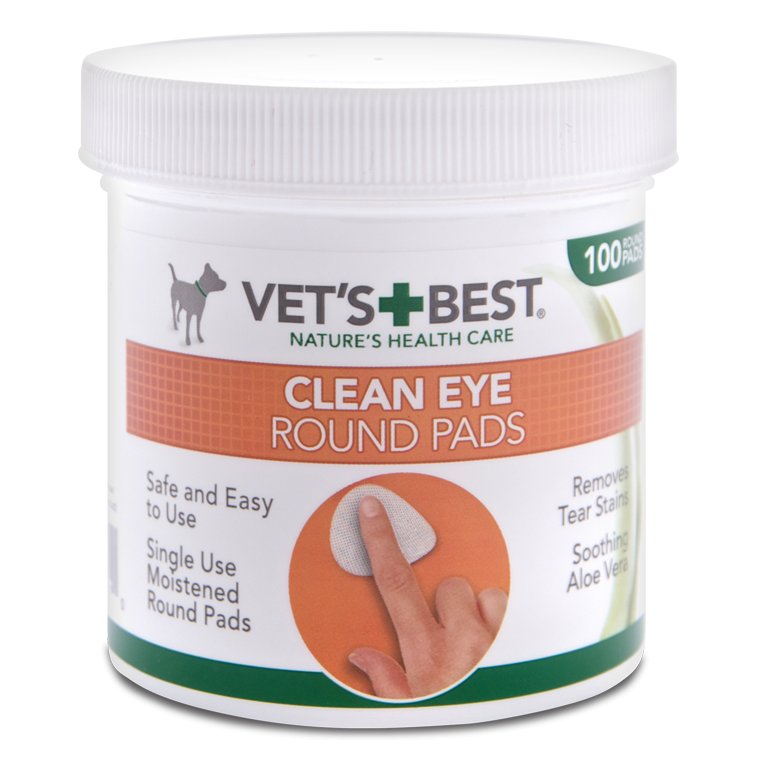 Vet's Best Clean Eye Round Pads - 1 balení