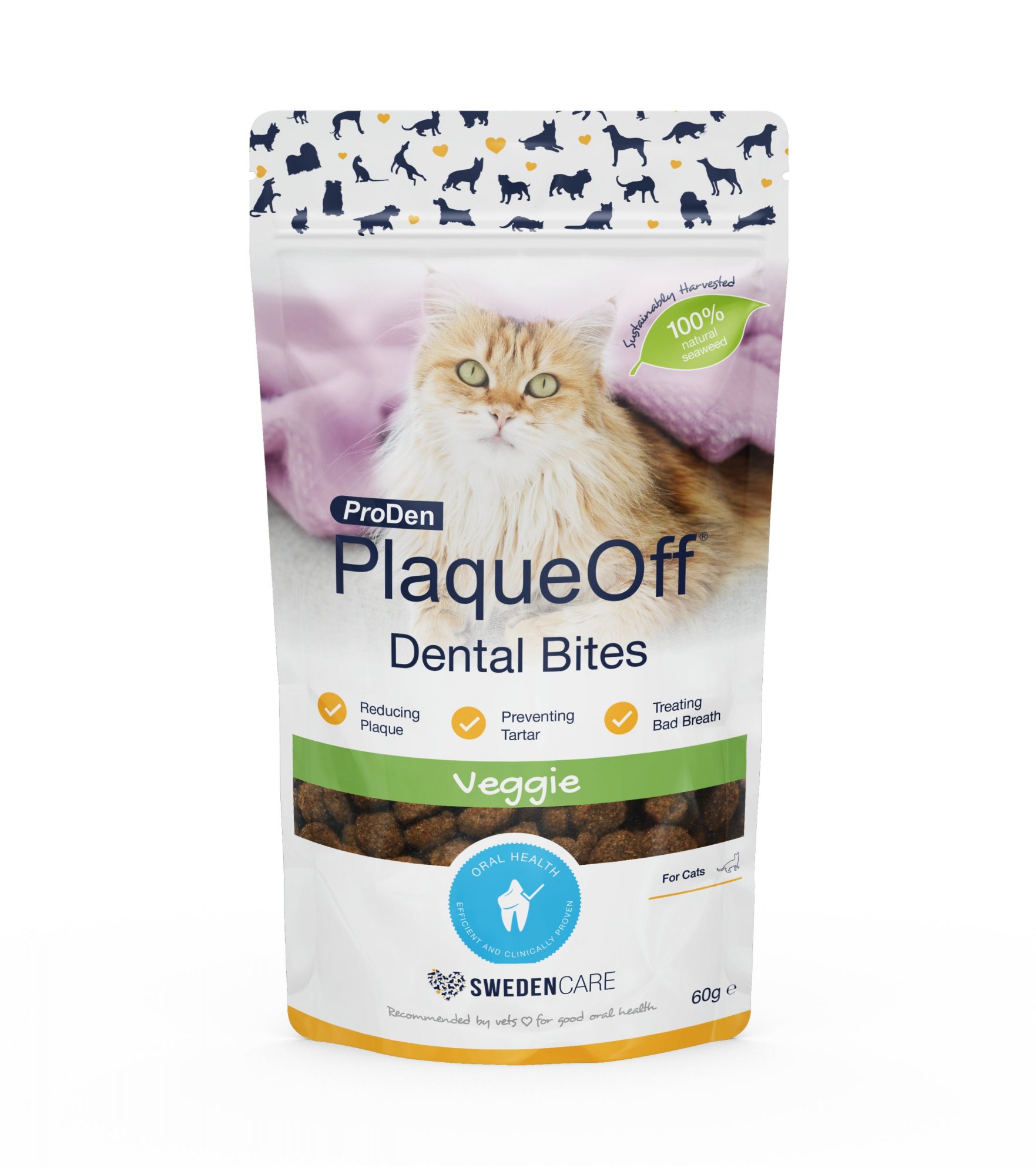 ProDen PlaqueOff ProDen PlaqueOff® Dental Bites Cat 60g
