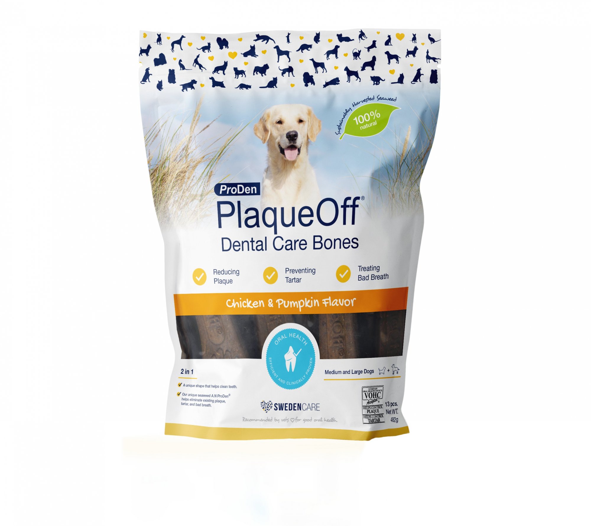 ProDen PlaqueOff ProDen PlaqueOff® Dental Bones kuřecí 482g